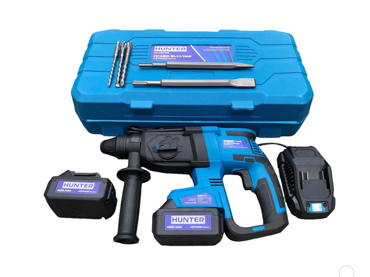 Аккумуляторный перфоратор HUNTER 261 ABH-BL 20/2 MP - изображение 4