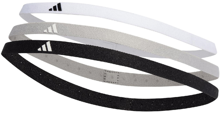 Zestaw opasek do włosów Adidas Hairband IK0471 3 szt (4066763990527) - obraz 1