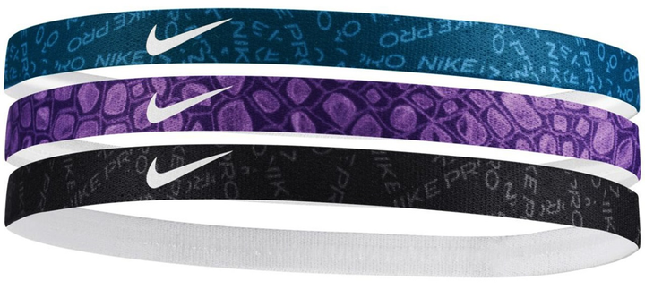 Набір пов'язок на голову Nike Headbands N0002560428OS 3 шт (887791752772) - зображення 1