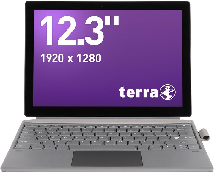 Tablet Terra Pad 1200V2 12.3″ LTE 6/128GB Black (4039407072927) - obraz 1