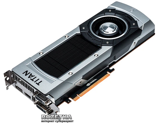 Видеокарта Asus PCI-Ex GeForce GTX Titan Black 6144MB GDDR5 (384bit) (889/7000) (2xDVI, HDMI, Display Port) (GTXTITANBLACK-6GD5) - Фото 1 Видеокарта Asus PCI-Ex GeForce GTX Titan Black 6144MB GDDR5 (384bit) (889/7000) (2xDVI, HDMI, Display Port) (GTXTITANBLACK-6GD5) - изображение 1