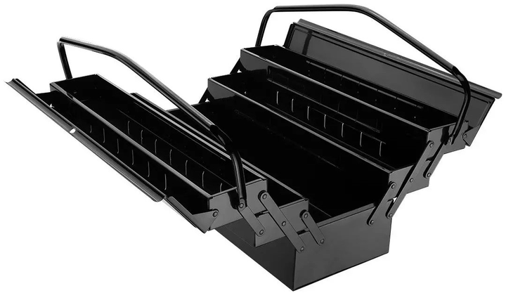 Skrzynka na narzędzia TOPEX metalowa 53 x 20 x 21 cm (5902062200402) - obraz 1