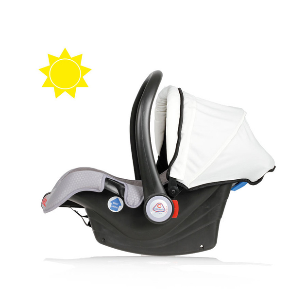 Автокрісло дитяче "BB0+", Capsula, 0-13kg, 0-1рік, сірий, 770020 - изображение 2