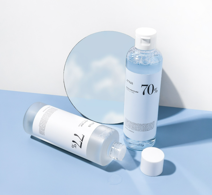 Увлажняющий тонер-бустер с берёзовым соком Anua Birch 70% Boosting Toner Moisture 250ml - изображение 7