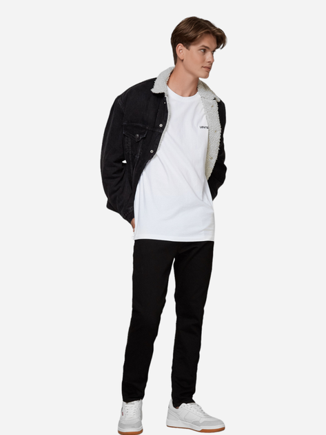 Джинси Slim fit чоловічі Levi's 512 Slim Taper 28833-0013 33-32 Чорні (5415313478050) - зображення 3