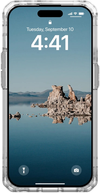 Etui Urban Armor Gear Plyo do iPhone 15 Pro Max z MagSafe Transparent/White (840283910043) - obraz 4