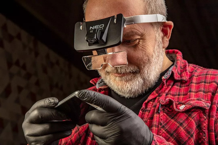 Збільшувальні лінзи NEO Tools з LED-підсвіткою 1.0 - 3.5x (5907558444827) - зображення 4