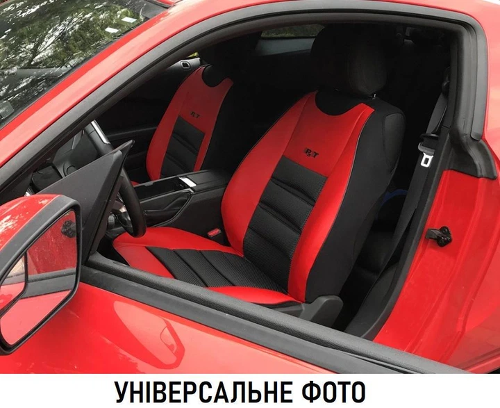 Накидки чехлы на передние сиденья Mercedes W124 E КЛАС 1984-1997 Pok-ter PsT комбинированные с черной вставкой - изображение 8