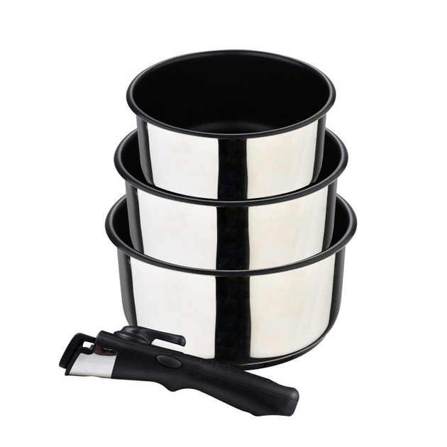 Набор ковшей Bergner Click cook BG-32293-MM 4 предмета серебристый ...