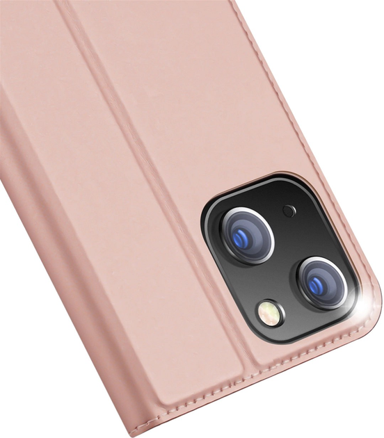 Чохол-книжка Dux Ducis Skin Pro для iPhone 15 Pink (6934913025376) - зображення 6