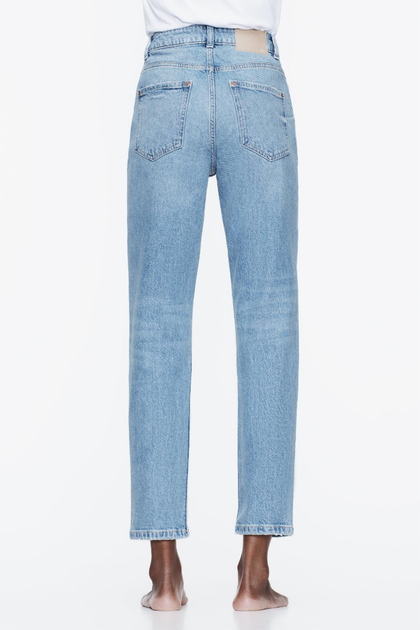 新品未使用　ZARA the inside out denim pants Zara Launches Circular Children's Denim