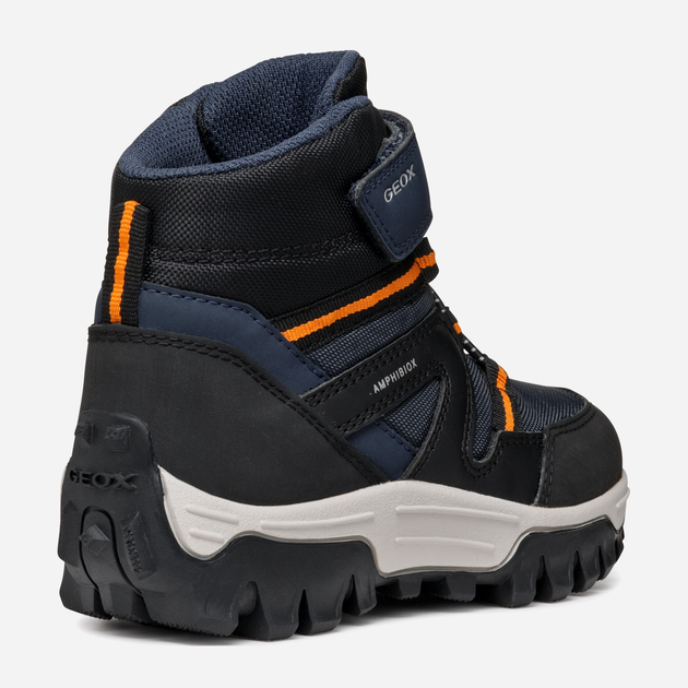 Дитячі чоботи для хлопчика Geox J Himalaya Boy B Abx J46FRD050FUC0045 29 Темно-синій/Чорний (8056206870543) - зображення 4