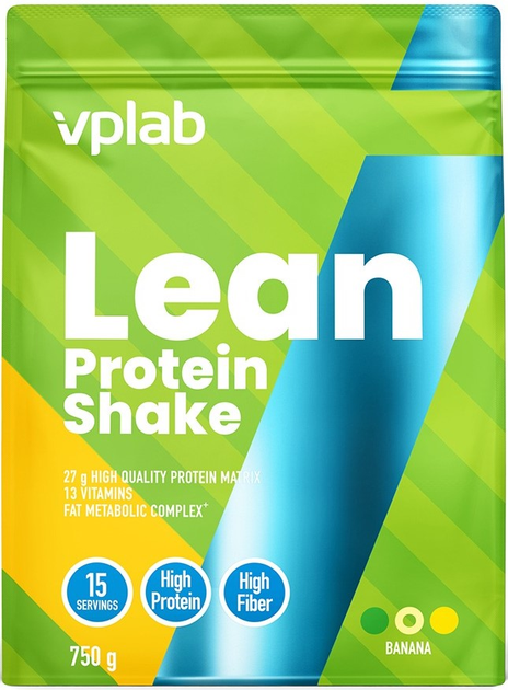 Białko VPLab Lean Protein Shake 750 g Banan (5060255354575) - obraz 2