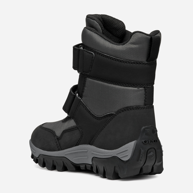 Підліткові чоботи демісезонні для хлопчика Geox J Himalaya Boy B Abx J46FRE0FU50C9211 35 Чорний/Сірий (8056206905801) - зображення 3