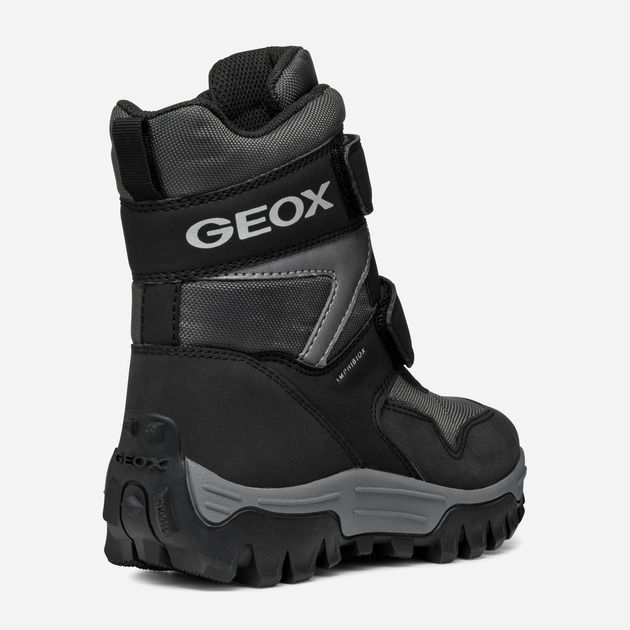 Підліткові чоботи демісезонні для хлопчика Geox J Himalaya Boy B Abx J46FRE0FU50C9211 36 Чорний/Сірий (8056206905818) - зображення 4