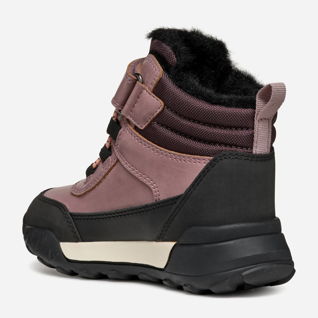 Підліткові зимові чоботи для дівчинки Geox J Trekkyup Girl B Ab J46M7A0MEFUC8007 37 Темно-рожеві (8056206996106) - зображення 3