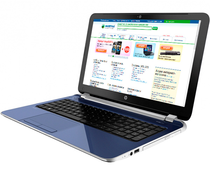 Ноутбук HP Pavilion 15-n293sr (G5E75EA) Revolutionary Blue – низкие ...