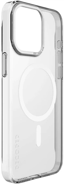 Etui Decoded Clear Case do Apple iPhone 15 Pro Max z MagSafe Ice (8720593010799) - obraz 3