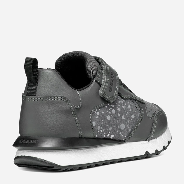 Дитячі кросівки для дівчинки Geox J Fastics Girl J46GZB0BCBLC9002 32 Темно-сірі (8056206901520) - зображення 4