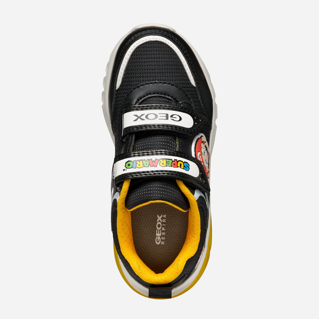 Buty sportowe chłopięce Geox J Ciberdron Boy Super Mario J46LBI054FUC0054 24 Czarne (8056206922983) - obraz 6