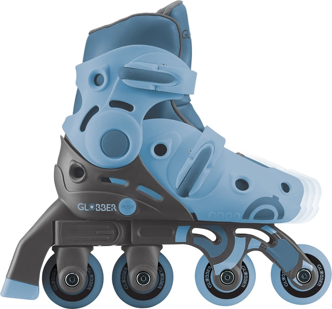 Роликові ковзани Globber 2в1 розмір 26-29 Сіро-сині 780-200 (4895224410942) - зображення 6