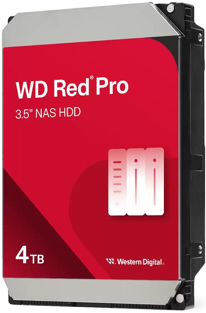 Dysk twardy Western Digital Red Pro 4TB 7200rpm 256MB 3.5" SATAIII (WD4005FFBX) - obraz 1