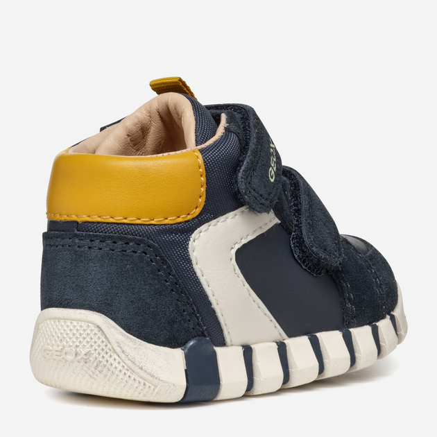 Buty sportowe chłopięce na rzepy Geox B Iupidoo Boy B4655B022BCCF42Q 24 Granatowe (8056206940161) - obraz 3