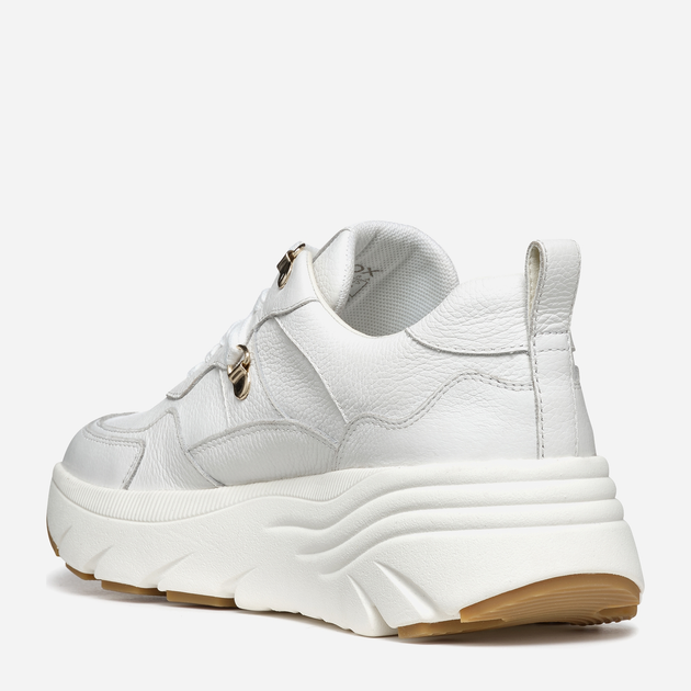 Sneakersy damskie Geox D Diamanta D36UFE00046C1000 39 Białe (8056206464957) - obraz 3
