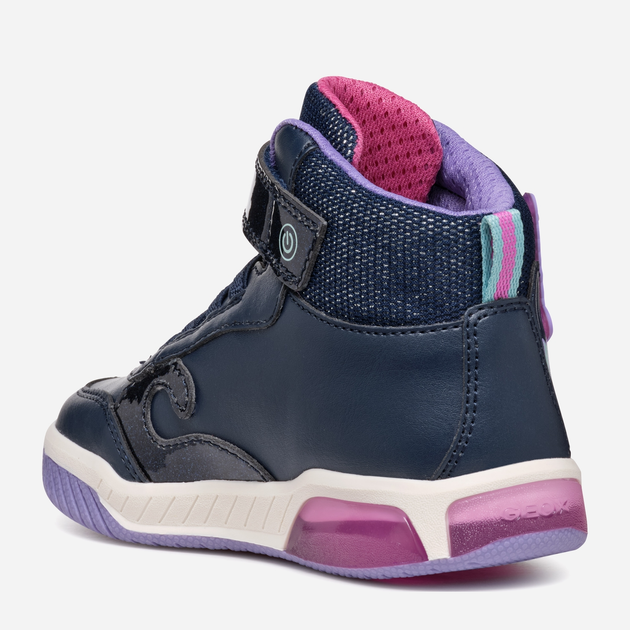 Sneakersy młodzieżowe dla dziewczynki Geox J Inek Girl J46ASB0BCKCC4243 35 Granatowe (8056206891043) - obraz 5