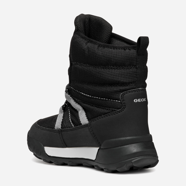 Дитячі зимові чоботи для хлопчика Geox J Trekkyup Boy B Abx J46MBC0FU50C9999 32 Чорні (8056206991019) - зображення 3