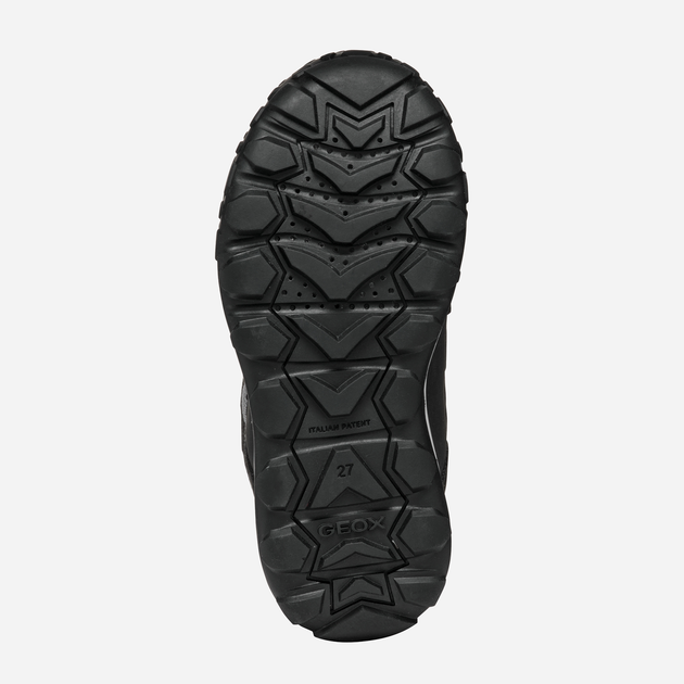 Дитячі зимові чоботи для хлопчика Geox J Trekkyup Boy B Abx J46MBC0FU50C9999 33 Чорні (8056206991026) - зображення 6