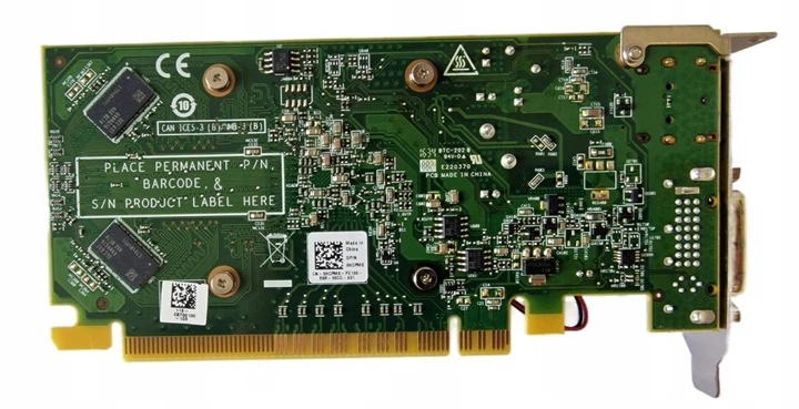 Відеокарта Dell ATI Radeon R5 340x 2 GB GDDR3 (DVI/DisplayPort) низькопрофільна рамка Б/В - изображение 3