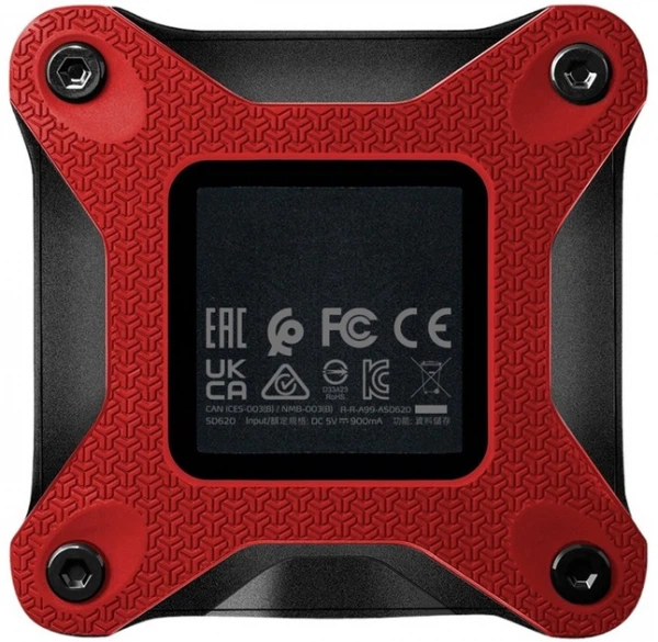 SSD накопитель adata sd620 1Tb Red usb 3.2 (sd620-1tcrd) - изображение 3