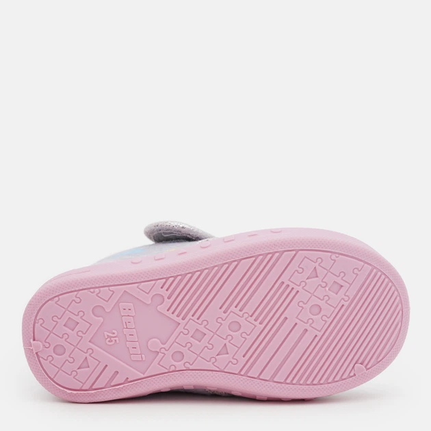 Дитячі текстильні капці для дівчинки Beppi 2194401 24 Grey
