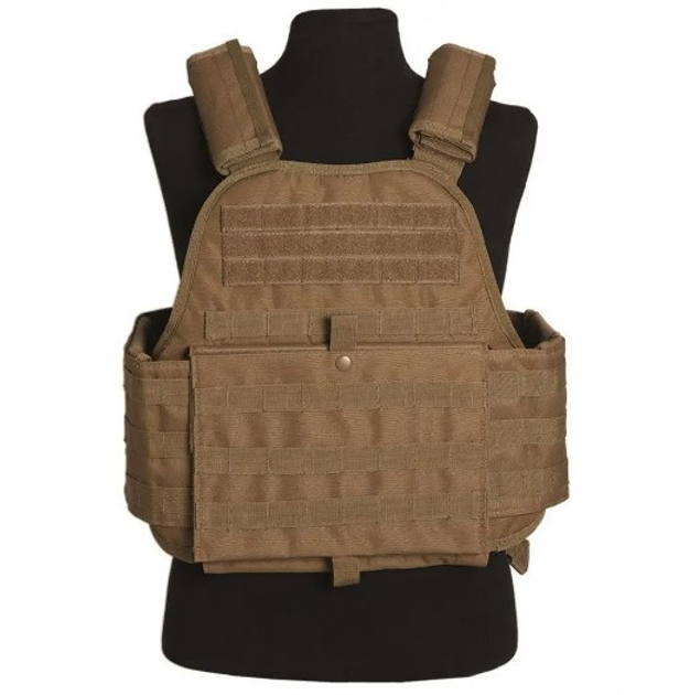 Тактический жилет Плитоноска Plate Carrier Mil-Tec Койот (13463105) - изображение 1