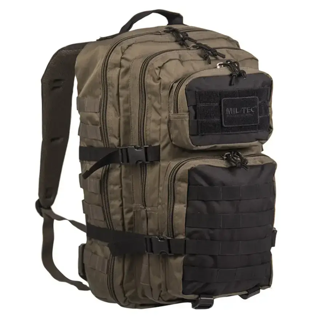 Тактический рюкзак Mil-Tec Assault Pack Large 36л. - Ranger / Black 14002301 - изображение 1