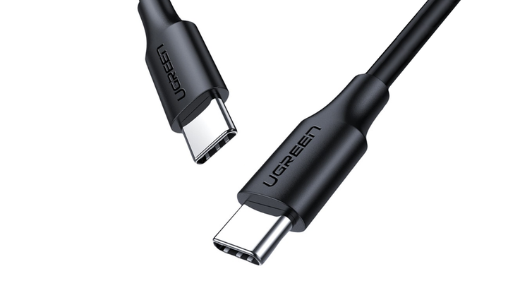 Кабель Ugreen US286 QC4.0 60W USB Type-C - USB Type-C Black 2m - зображення 3