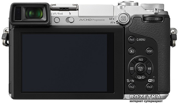 Фотоаппарат Panasonic Lumix DMC-GX7 Kit 20mm Silver (DMC-GX7CEE-S