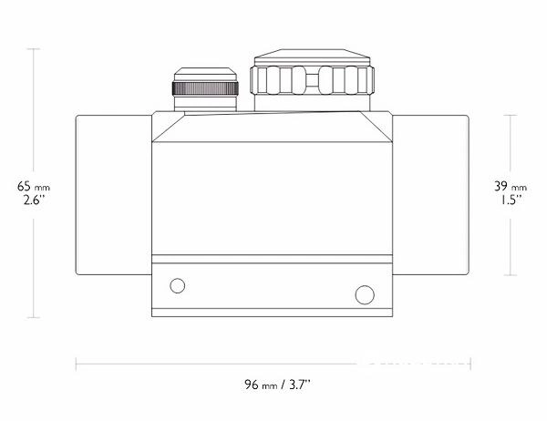 Коліматорний приціл Hawke RD 1x30M WP Weaver (920801) - зображення 2