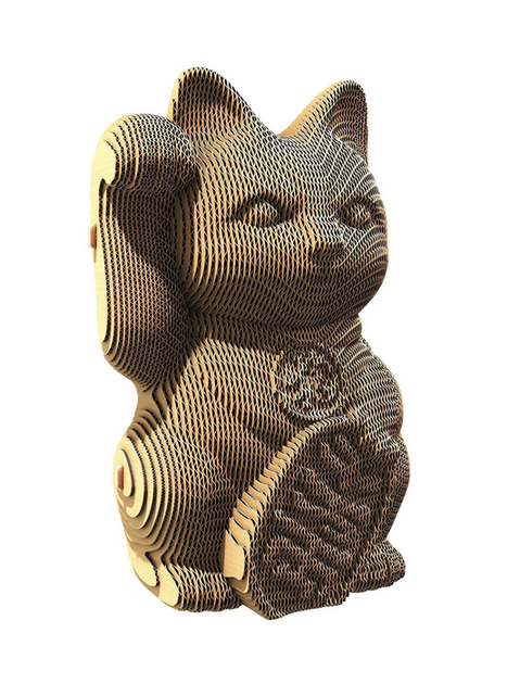 Картонный конструктор Cartonic 3D Puzzle Lucky cat - изображение 2