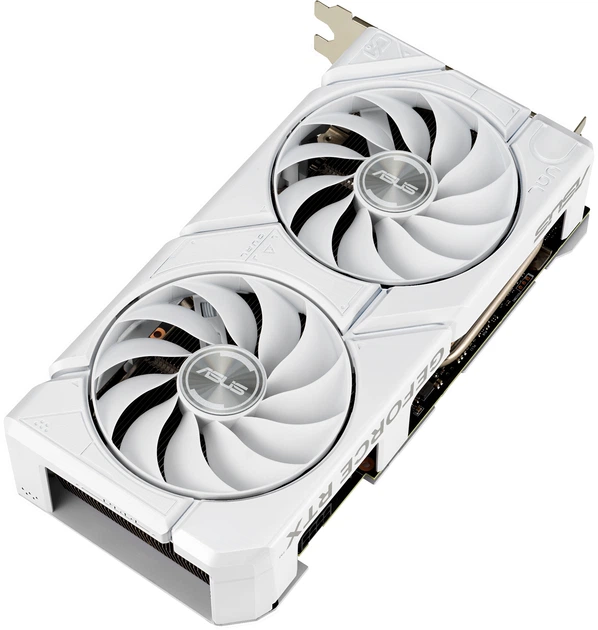 Видеокарта ASUS PCI-Ex GeForce RTX 4070 Dual EVO White OC