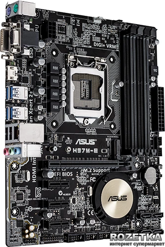 Материнская плата Asus H97M-E (s1150, Intel H97, PCI-Ex16) - изображение 2