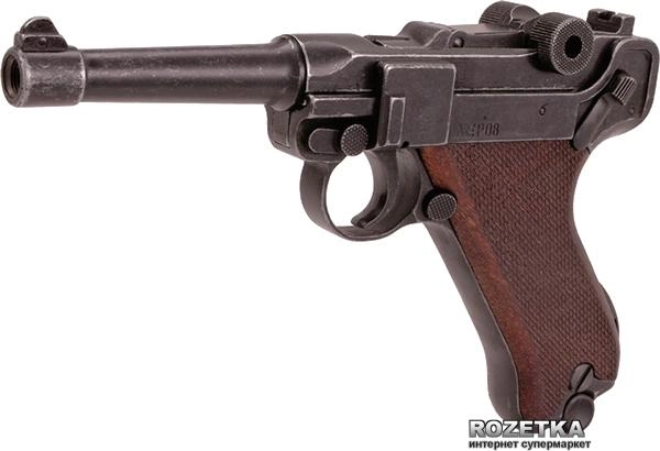 Стартовый пистолет Cuno Melcher ME Luger P-08 9 мм (11950307) - изображение 1