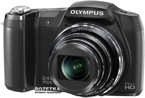 Фотоапарат Olympus DZ-105 Black (аналог SZ-16) купити на ROZETKA