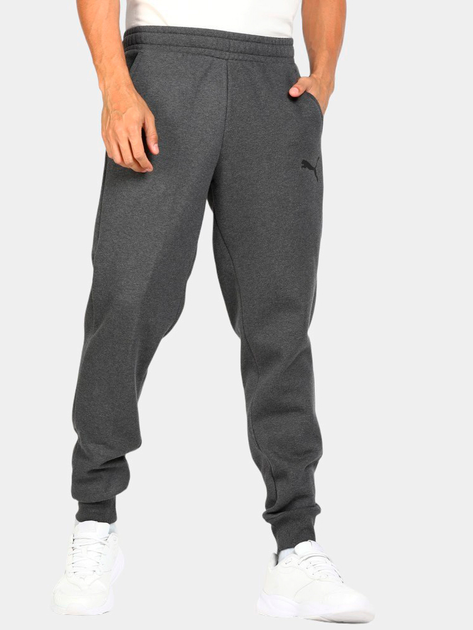 Спортивные штаны мужские Puma Ess Logo Pants 58671495 S Серые ...