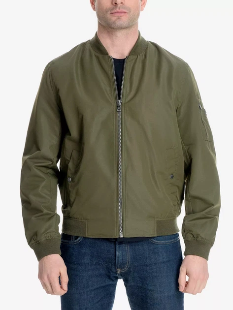 Бомбер мужской Michael Kors 205996160 S Зеленый (1159810132