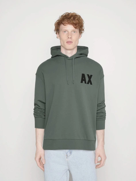 Худи мужское Armani Exchange 197323983 M Зеленое (1159805070) - Фото 1 Худи мужское Armani Exchange 197323983 M Зеленое (1159805070) - изображение 1
