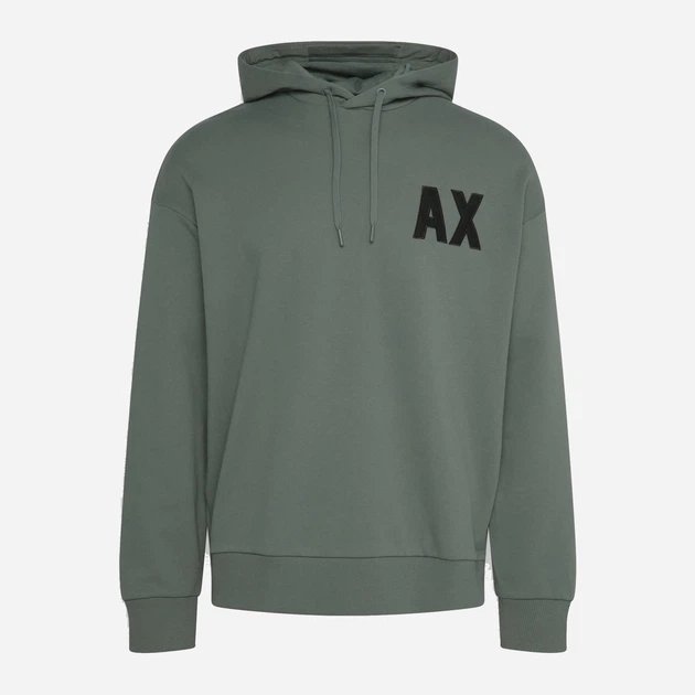 Худи мужское Armani Exchange 197323983 M Зеленое (1159805070) - Фото 7 Худи мужское Armani Exchange 197323983 M Зеленое (1159805070) - изображение 7