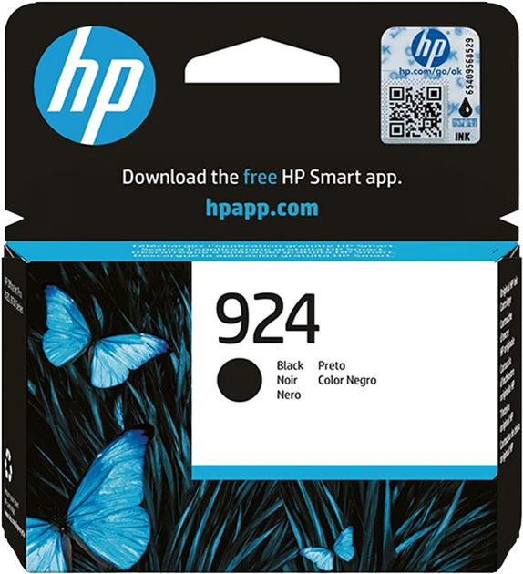 Картридж HP 924 Black (196786147395) - зображення 1