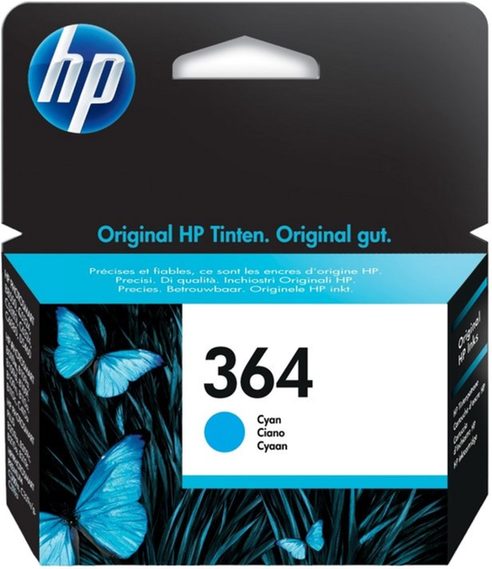 Картридж HP CB318EE 364 3 мл Cyan (0884962754481) - зображення 1